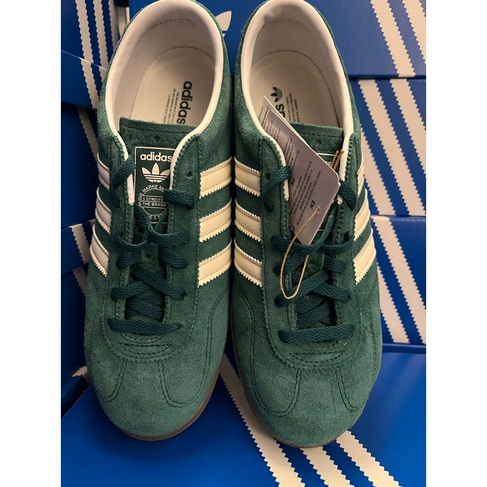 NEW ADIDAS ORIGINALS Women's 8 Gazelle Lo Pro JS1310 Green - Picture 5 of 7